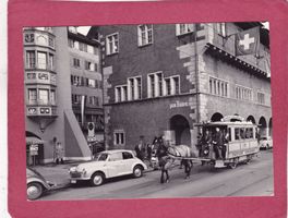 Zürich 100 Jahre Limmatquai Rösslitram 1960