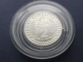 *Seltener 2 Euro Silbermünze,EUROPA OHNE GRENZEN Österreich