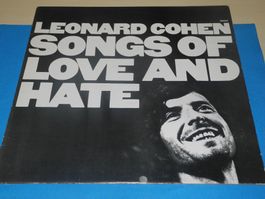 LEONARD COHEN: SONGS OF LOVE AND HATE - CBS -UK