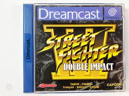 STREET FIGHTER 3 Double Impact Sega Dreamcast Game OVP Retro