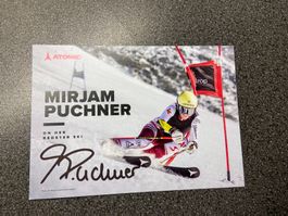 Autogrammkarte Mirjam Puchner
