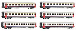 LS Models Set 6x Eurofima Schnellzug SNCB / SBB (DC)