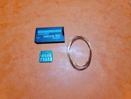 Memory Stick Pro Duo Micro 2 SD DIY Adapter