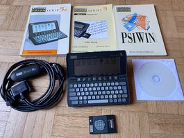 Psion 3a 2MB mit Software, Sync-Kabel, Bücher