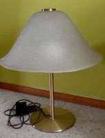 Edle Murano Glas Lampe  -  80er  -  sideboard Lampe - massiv