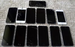 12 x Apple iPhone 5S A1457 + iPhone SE A1723