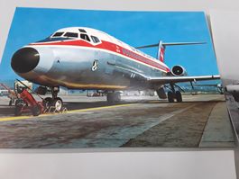 SWISSAIR _ DC-9 _ 19 x Postkarten Sammlung