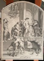 Rubens Visitation de la Vierge gravure 1719