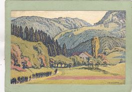 Vallée du Jura près de Fontenais 1918