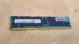 SDRAM DDR3-1866 16GB Samsung 16GB 2Rx4 PC3 14900R 13 12 E2D3