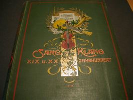 Sang und Klang im XIX und XX Jahrhundert Band 2