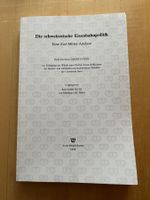 Doktorarbeit Dissertation „Schweizerische Eisenbahnpolitik“