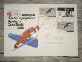 TR42 Enveloppe + Timbre USA 1980