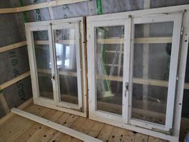 Fenster Doppelflügel Holzfenster Dreh Kipp Funktion