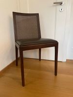 Stühle Esszimmer Andreu World Holz - Leder - Geflecht
