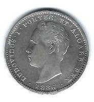200 Reis D.Luis  1886 Silber