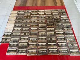 Musikkassetten 78 Stück