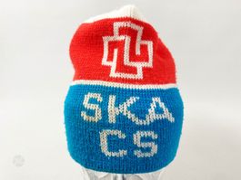 SKA CS Mütze Kappe Skikappe Vintage 1980s Skimütze