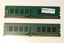 2 x 8 GB DDR4 2133 MHz RAM Samsung