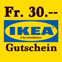 Fr. 30.-- Rabatt bei IKEA - Gutschein