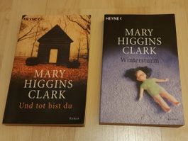 2 Bücher von Mary Higgins Clark