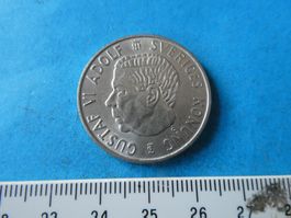 Schweden 1956, 2 Kronen, Silber, 13.98 gr, - unzirkuliert