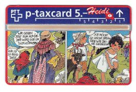 Heidi 1 Taxcard PTT / Telefonkarte