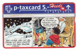 Heidi 4 Taxcard PTT / Telefonkarte