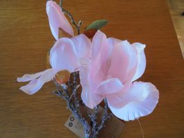 Künstliche Blume Rosarote Magnolie
