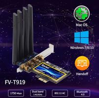 Fenvi FV-T919 PCIe WLAN & Bluetooth Karte