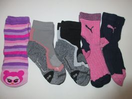 5 paar Sport Socken Gr. 35-37