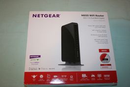 Wireless Router Netgear N600 WiFi Router. 802.11n Dual Band.