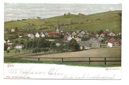 Gais (AR) Dorfpartie mit Kirche - 1909