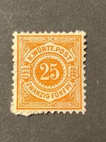 Altdeutschland 1875 Württenberg 25 Pf.