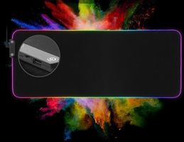 RGB Gaming Mauspad LED Mat 800x300mm