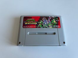 TMNT Mutant Warriors Nintendo SNES Super Famicom Spiel