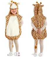 Fasnachtskostüm Giraffe Grösse 104, für 4-jährige Kinder