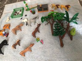 Playmobil Tier Figuren Bauernhof Zoo aus Sammlung