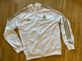 Adidas Real Madrid Sweatjacke weiss