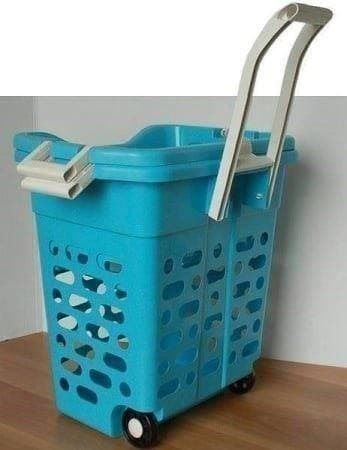 Wäschekorb Waschkorb fahrbar mit Rädern | Kaufen auf Ricardo