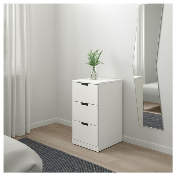 Kommode Ikea Nordli, weiss, 3 Schubladen kaufen auf Ricardo