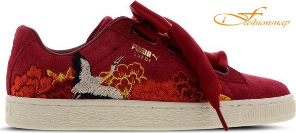 puma suede heart kimono