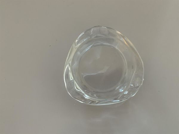 Kristallglas Aschenbecher Rund - Eleganter Tischaschenbecher Für Zigaretten