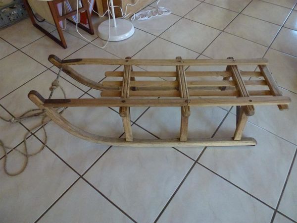 Sehr alter Holzschlitten | Kaufen auf Ricardo