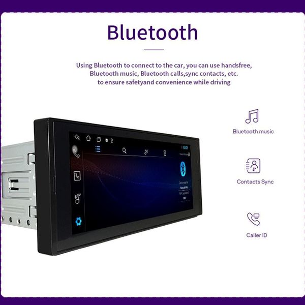 1 din autoradio dab  bluetooth